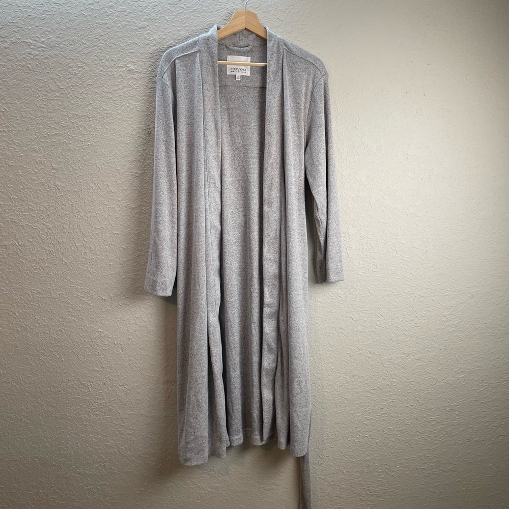 HAVEN Well Within Duster Size Medium Sweater Cardigan Open Front